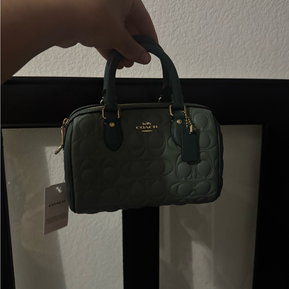 Coach green Rowan  Bag